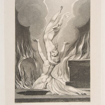 "The Reunion of the Soul and the Body" by William Blake